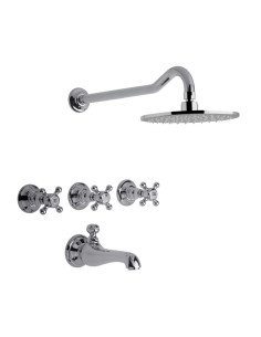 B Vermont Lever 0103/83 Vermont – Juego para Bañera y Ducha – FV 0103/83
